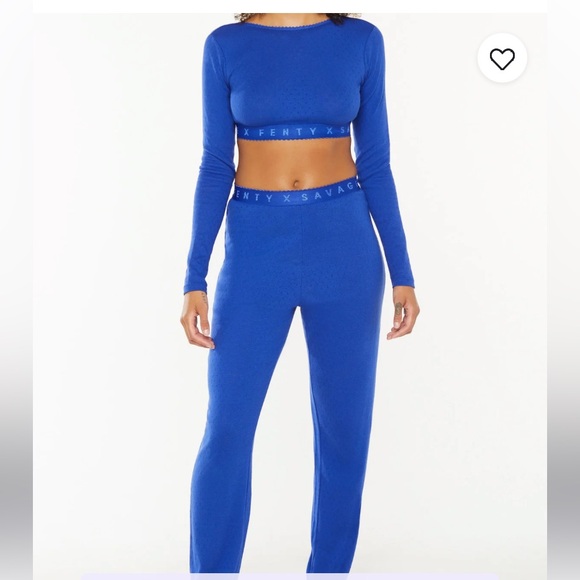 Savage X FENTY by Rihanna Cotton Jersey Sleep Pant Large NWT - Picture 2 of 10